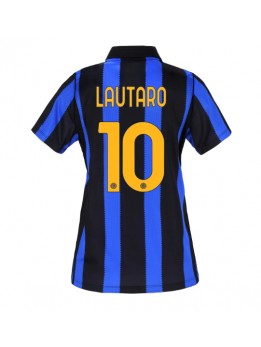 Ženski Nogometna dresi replika Inter Milan Lautaro Martinez #10 Domači 2026-27 Kratek rokav Ženski Nogometna dresi replika Inter Milan Lautaro Martinez #10 Domači 2026-27 Kratek rokav
